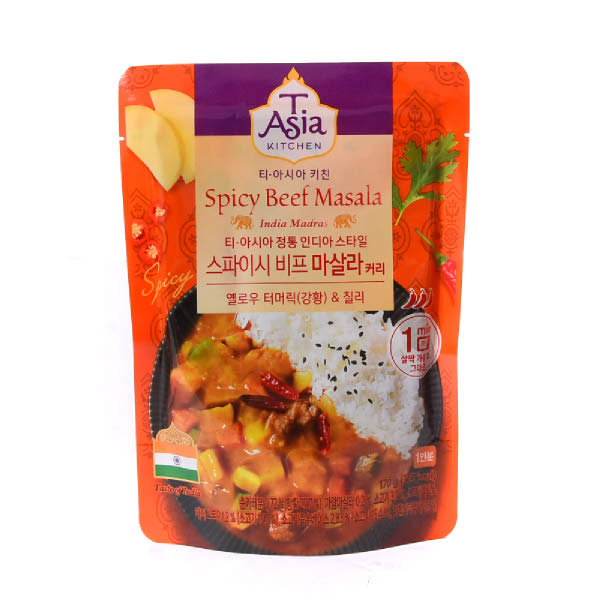 샘표식품 티아시아키친 스파이시 비프 마살라 커리 170g