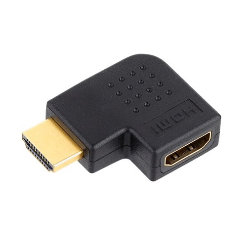 강원전자 NETmate NMG013 HDMI 왼쪽 걲임 젠더