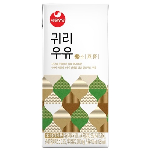 서울우유 귀리우유 190ml