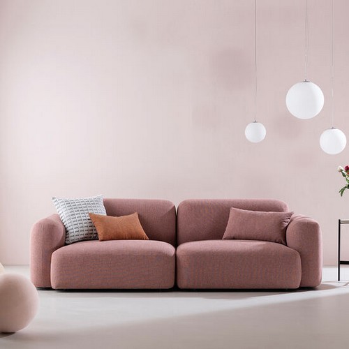 리바트 온드 패브릭 소파 3인용