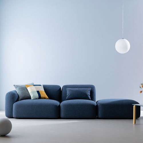 리바트 온드 오픈형 패브릭 소파 4인용