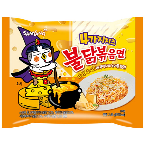 삼양식품  4가지 치즈 불닭볶음면 145g