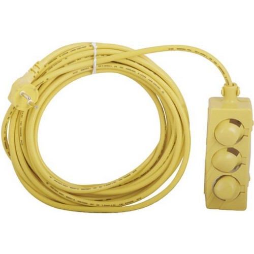 케이디일렉트릭  3구 1.5SQ 연장선 멀티탭