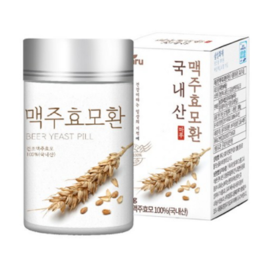 유기농마루 국내산 저온건조 맥주효모환 100g