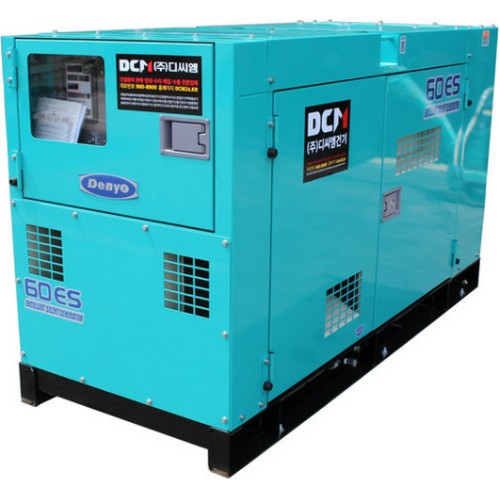덴요  디젤 방음 발전기 DCA-60ESI2