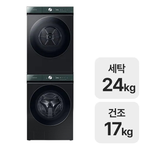 삼성전자 비스포크 AI WF24A9500FV + DV17A9740FV