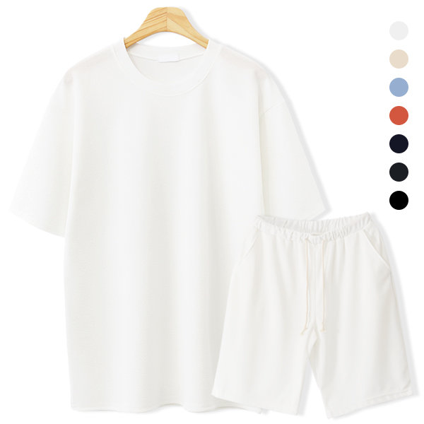 MNC 엠엔씨 썸머 반팔티 벤더팬츠세트 MDSE542LW