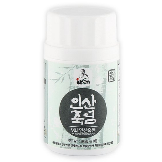 (주)인산죽염 9회 죽염 분말 70g
