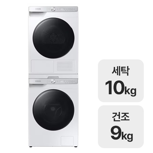 삼성전자 그랑데 AI WW10TP34DBH + DV90T5740BW