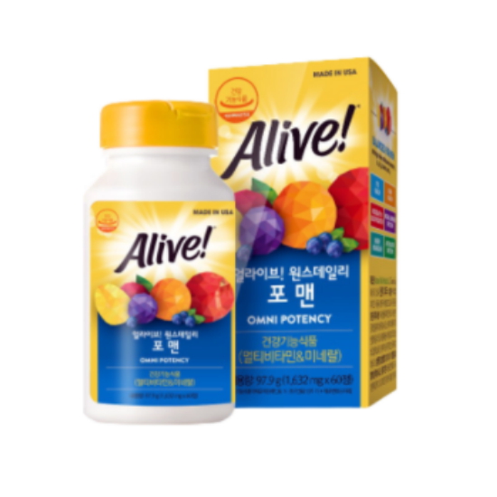 얼라이브 원스 데일리 포맨 60정
