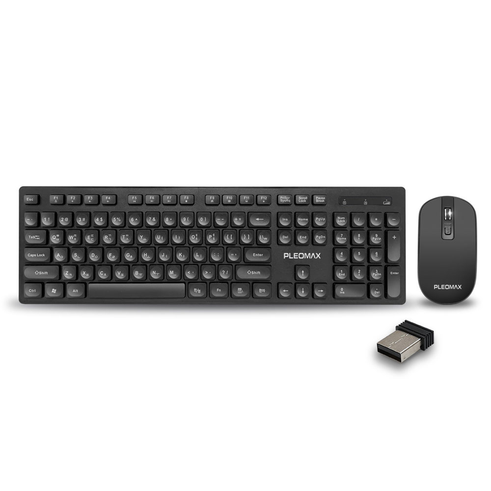 플레오맥스  AVEC-WMK620 무선 키보드 마우스 세트