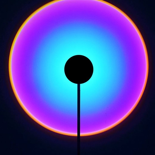 LED 컬러풀 선셋 무드등