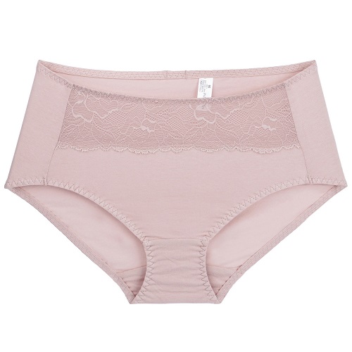 판도라 by비비안 레이스 면혼방 삼각 미디팬티1종 PPT7130 90~10