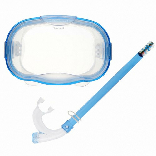 투사  RC-9202 리프투어러 스노클세트 클리어블루