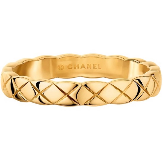 샤넬  코코 크러쉬 반지 미니 옐로우 골드 J11794