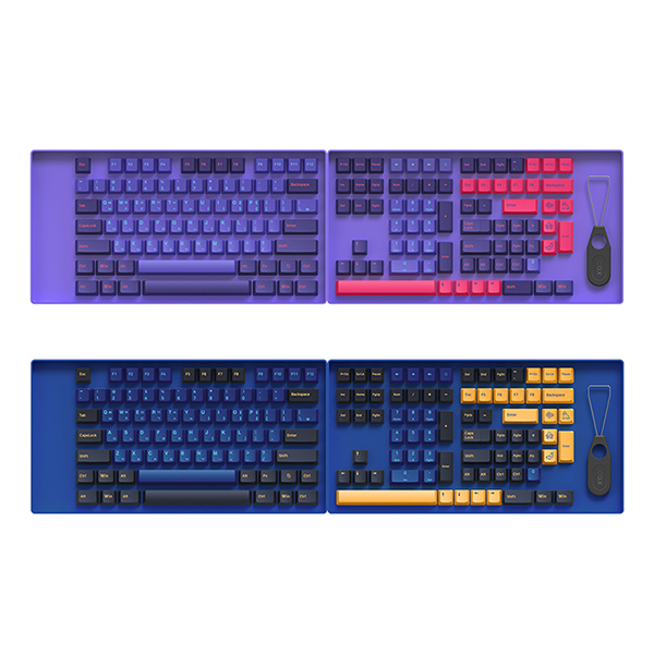 COX  CX157 PBT 이색사출 키캡 트레이 세트