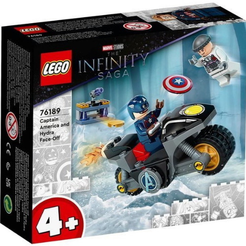 레고  마블 캡틴 아메리카와 히드라의 대결 (76189)