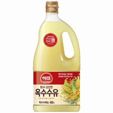 해표 옥수수유 1.8L
