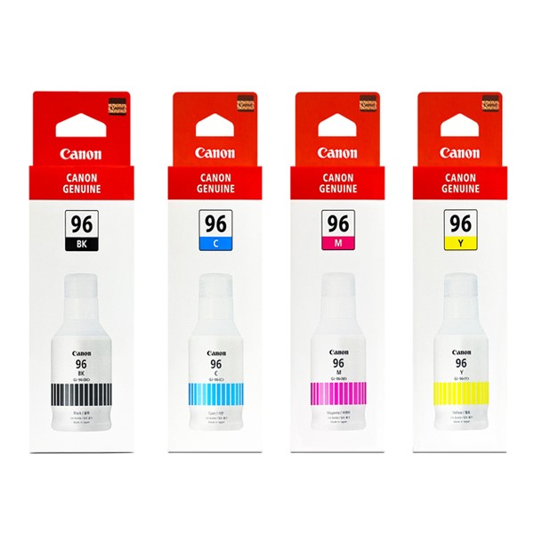 Canon  정품 GI-96BK, GI-96C, GI-96M, GI-96Y 4색 세트