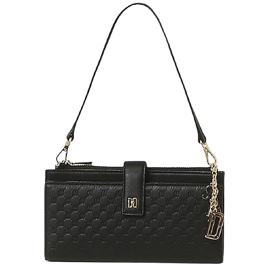 닥스 여성 블랙 휴대폰 장지갑_DCWA1F515BK