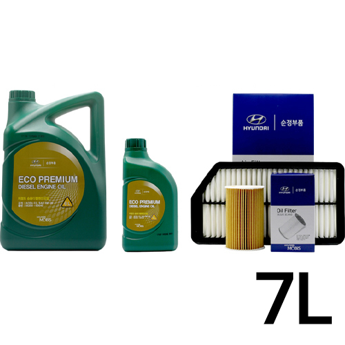 현대모비스  에코프리미엄 0W30 + 순정필터 팰리세이드 디젤