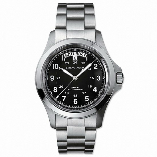 해밀턴 카키 필드 킹 오토 맨즈_H64455133