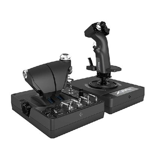 로지텍  X56 HOTAS RGB 스로틀 플라이트 스틱