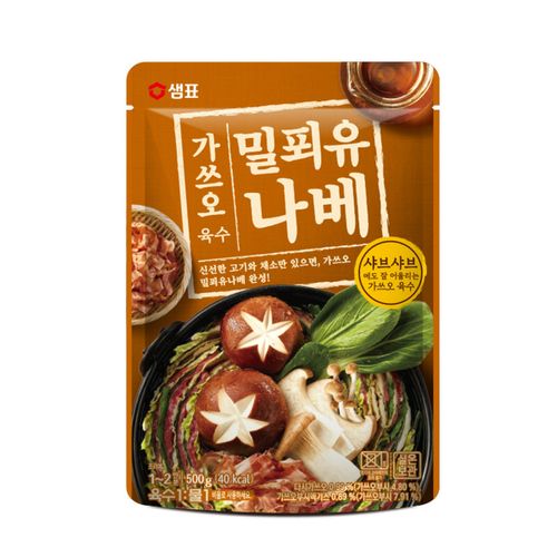 샘표 가쓰오 밀푀유나베 육수 500g