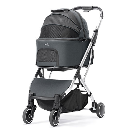 쿠쿠 넬로 원터치폴딩 멀티 프리미엄 펫유모차 NSR-CA04AT