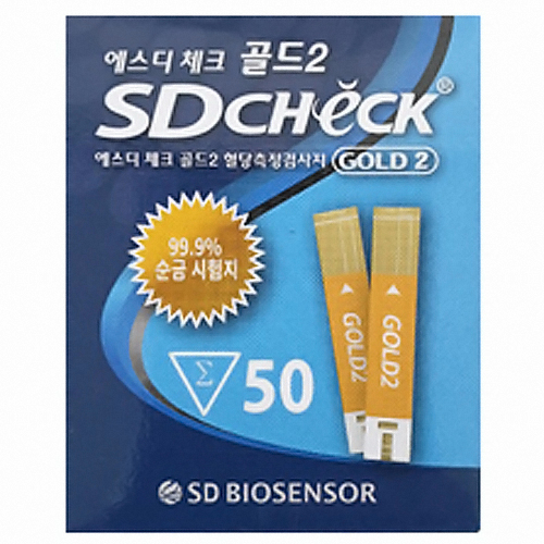 SD바이오센서 SD 체크골드2 혈당시험지