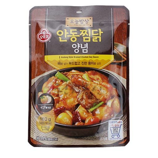 오뚜기 오늘밥상 안동찜닭 양념 180g