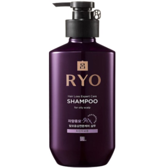 려 자양윤모 9EX 탈모증상케어 샴푸 지성 두피용 400ml