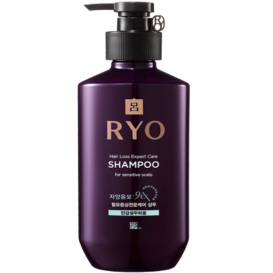 려 자양윤모 9EX 탈모증상케어 샴푸 민감성 두피용 400ml