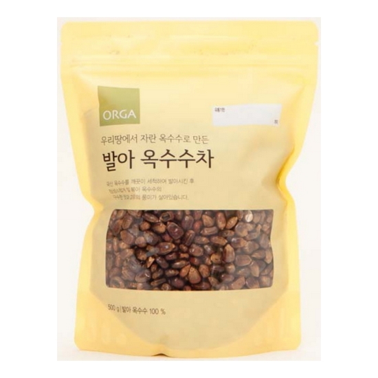 올가홀푸드 우리땅에서 자란 옥수수로 만든 발아 옥수수차 500g [1개] - 에누리 가격비교