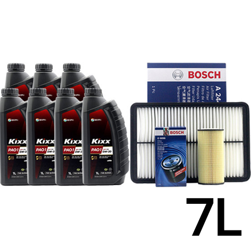 GS칼텍스 KIXX 파오1 0W30 + 보쉬필터 싼타페DM 디젤