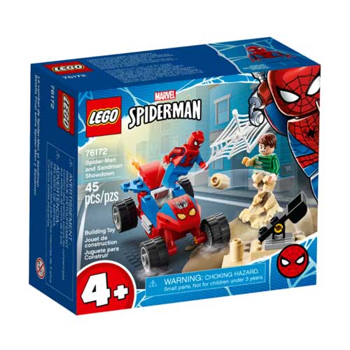 레고  마블 슈퍼히어로 스파이더맨과 샌드맨의 대결 (76172)