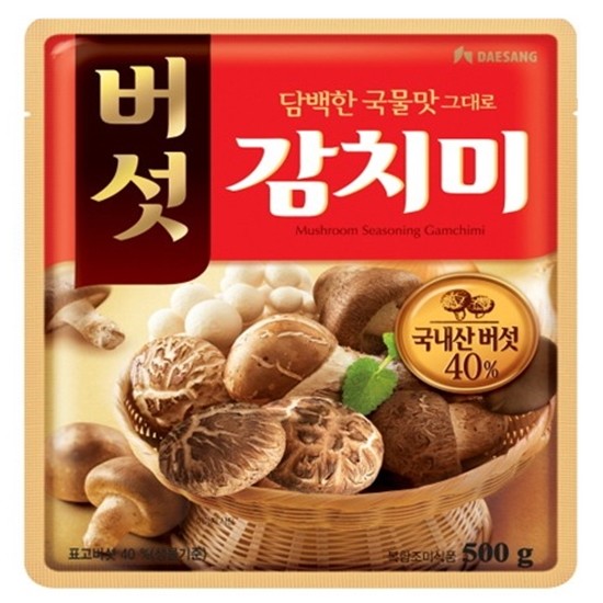 청정원 버섯 감치미 500g [1개]