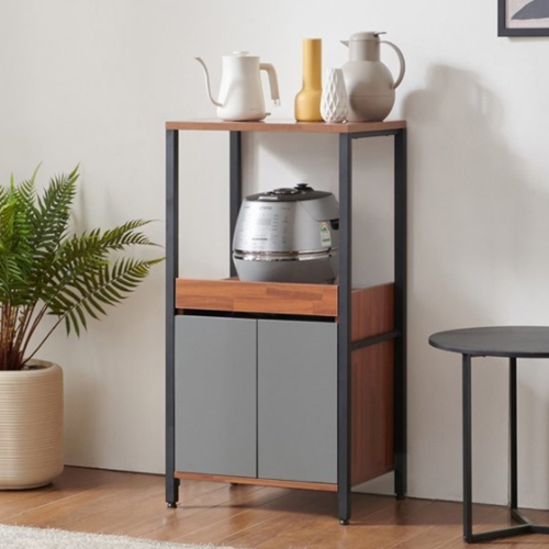 퍼니하우스 실리 철제 수납 렌지대 500