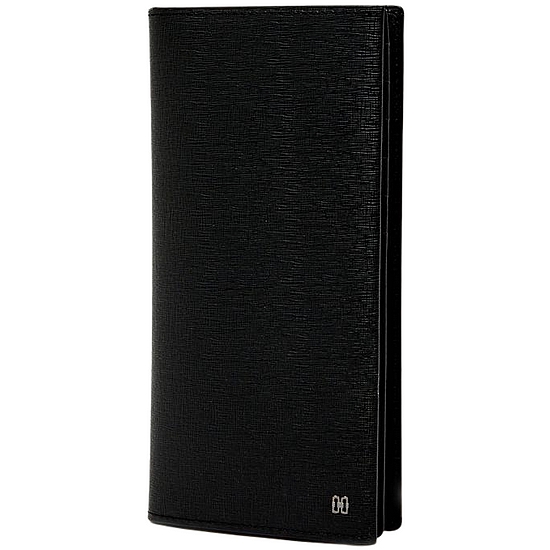 닥스 FELTON 블랙 가죽 DD로고 모던 클래식 장지갑 DBWA1F831BK