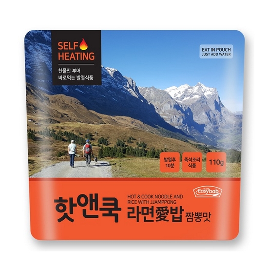 참미푸드 핫앤쿡 라면애밥 짬뽕맛 110g