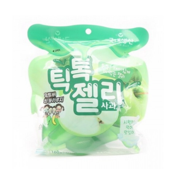 건영제과  틱톡 젤리 딸기맛 160g