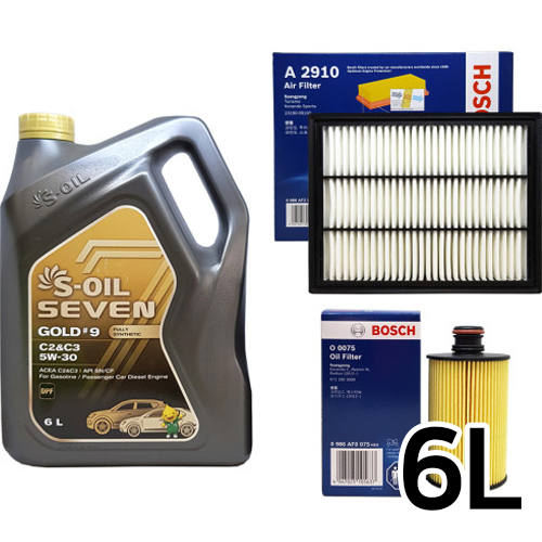 에쓰오일  세븐골드 5W30 + 보쉬필터 코란도투리스모 디젤