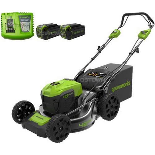 그린웍스 G-MAX 40V 듀얼 잔디깎기 자주식