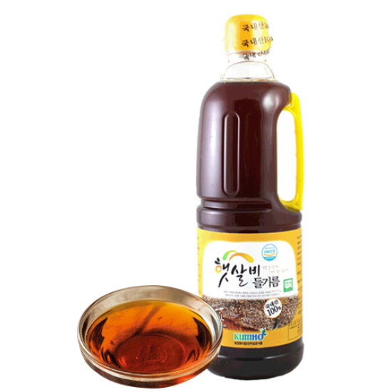 금호식품 햇살비 중국산 들기름 1L