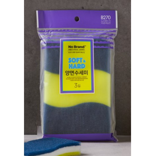 이마트 노브랜드 소프트앤하드 양면수세미