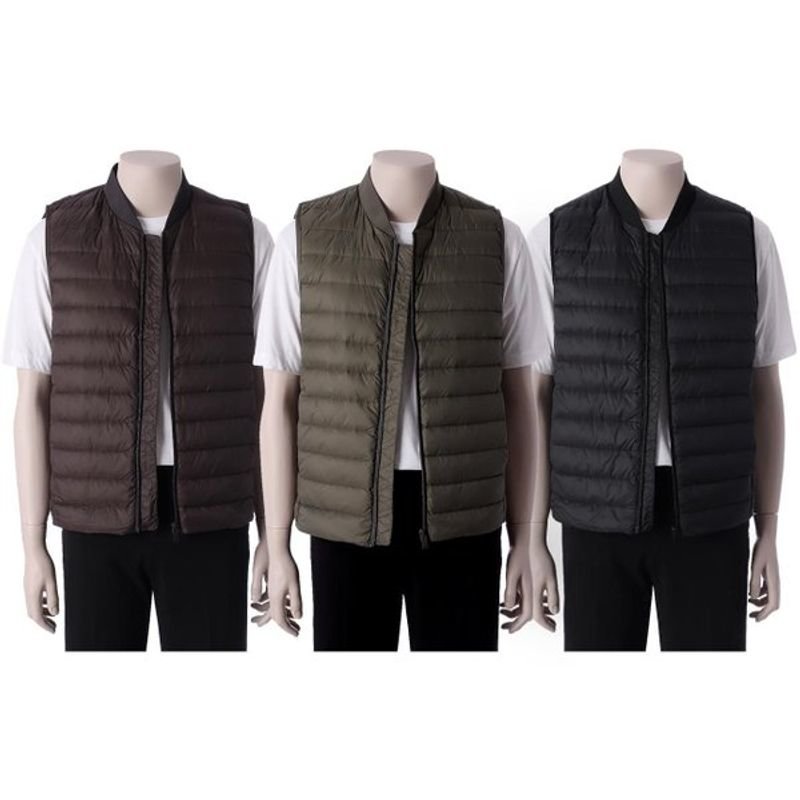 TBJ 남녀공용 경량 시보리넥 베스트_T214DW210P