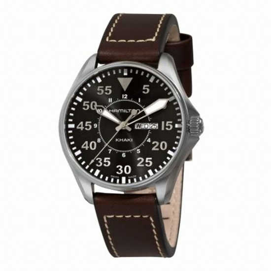 해밀턴 파일럿 데이데이트 시계_H64611535