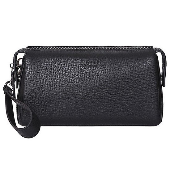 에스콰이아 남성 소가죽 데일리 클러치백_ECAFHX211BK