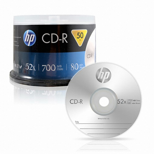  HP CD-R 700MB 52x 케익[50장]
