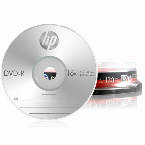  HP DVD-R 4.7G 16x [케이크10장]